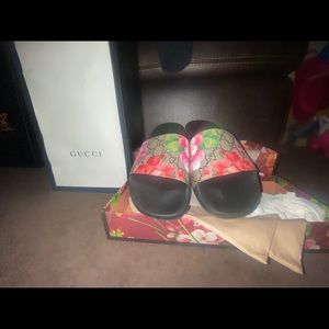 GG Blooms Supreme Slide Sandals